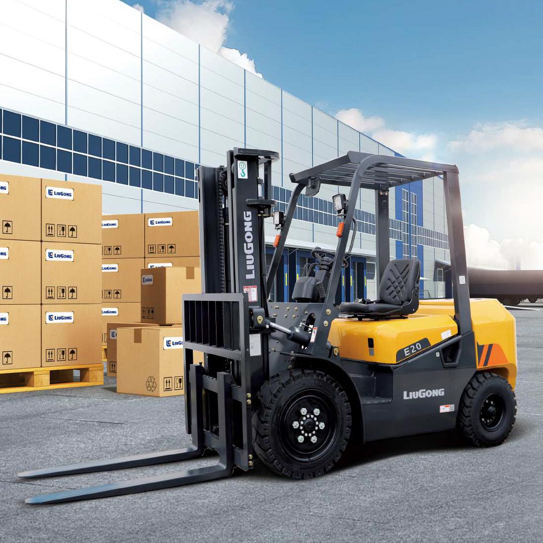LiuGong 2.0 tonne LPG forklift