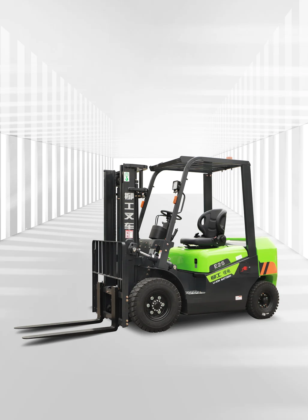 LiuGong 2.5 tonne lithium-electric forklift